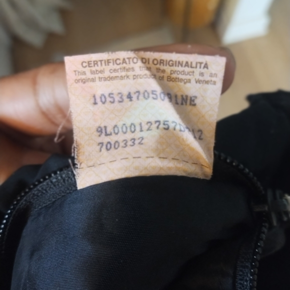 Vintage Bottega Veneta Nylon Black Women's Crossbody Bag - Picture 11 of 12